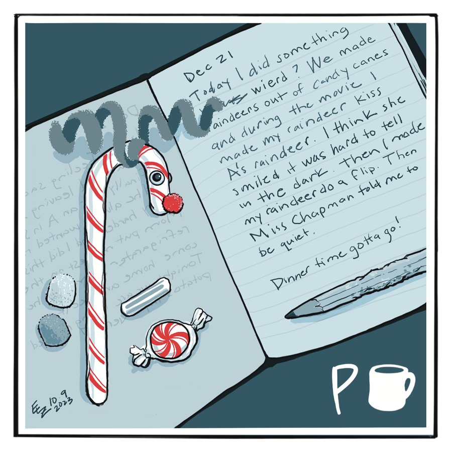 Inktober 09 - Page of Cups