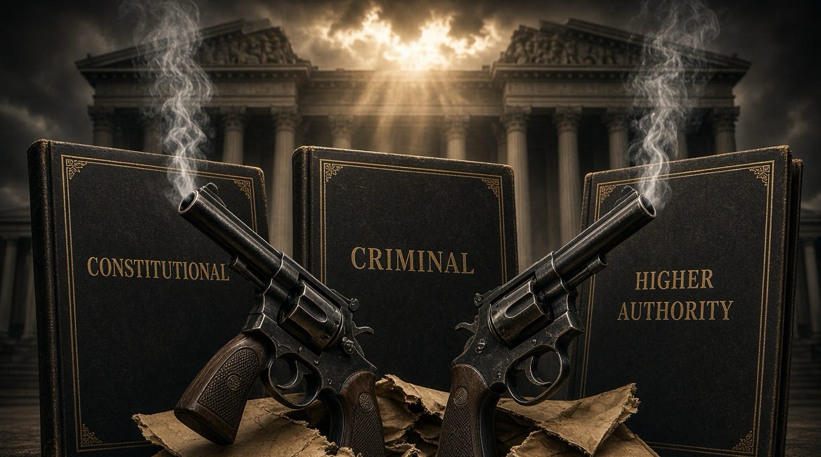 Two smoking guns, and just one envelope