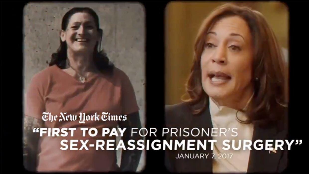 Donald Trump punches down on transgender people in hypocritical new Kamala  Harris attack ad