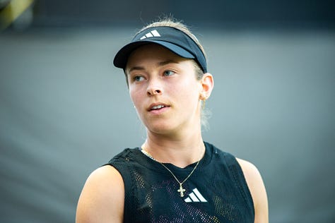 Sloane Stephens; Marta Kostyuk; Katie Volynets
