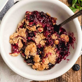 Blueberry Rhubarb Schlumpf