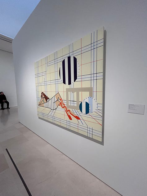 Other artists at Picasso Museum, Malaga.