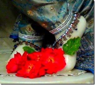 [Krishna's lotus feet]