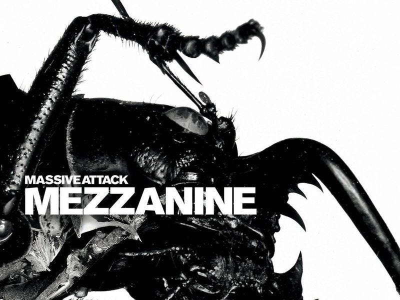 激レア90s MASSIVE ATTACK 1998年 MEZZANINE Massive Attack - Mezzanine by Massive Attack [1998] Audio CD