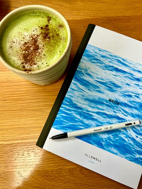 Journal, farmers market, vegetables