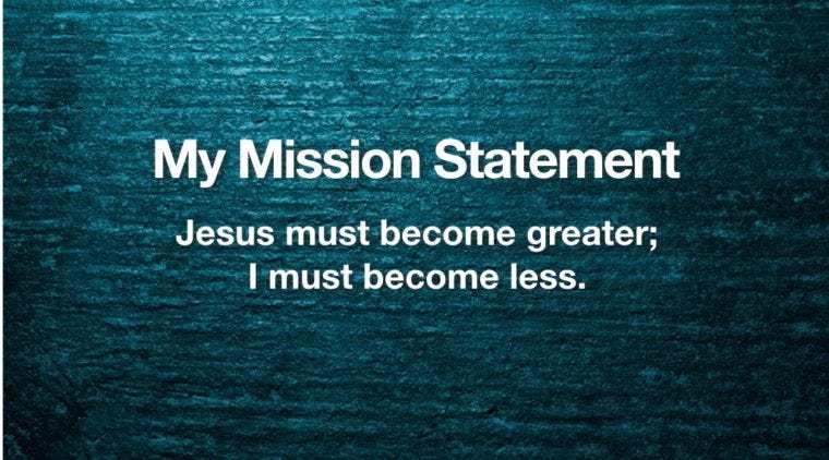 The Best Mission Statement - Ray Noah | Faith in Motion