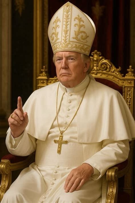 Trump Posting Apparent AI Photo of Himself as the Pope Takes Off Online ...