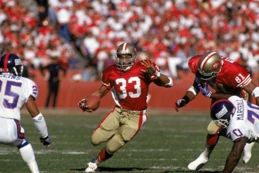 49ers' Roger Craig Hall of Fame candidate, has 50-50 chance