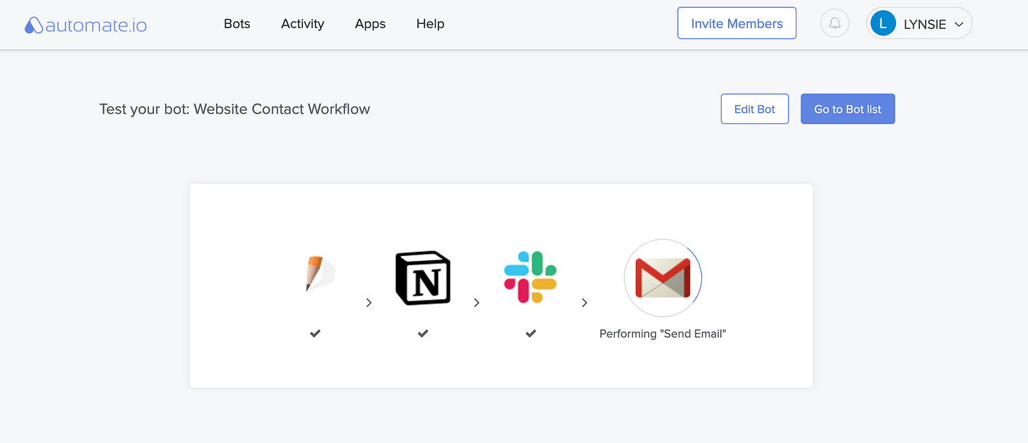 How To Create a Simple Workflow to Automate Your Website Contact Form
