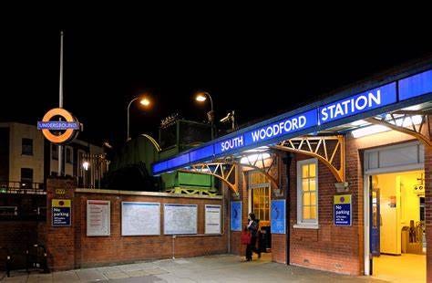 South Woodford at night South Woodford at night