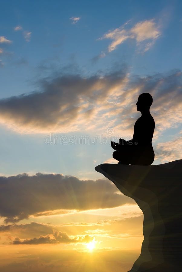 Sunset meditation stock photo. Image of single, dusk - 21366534 Sunset meditation stock photo. Image of single, dusk - 21366534