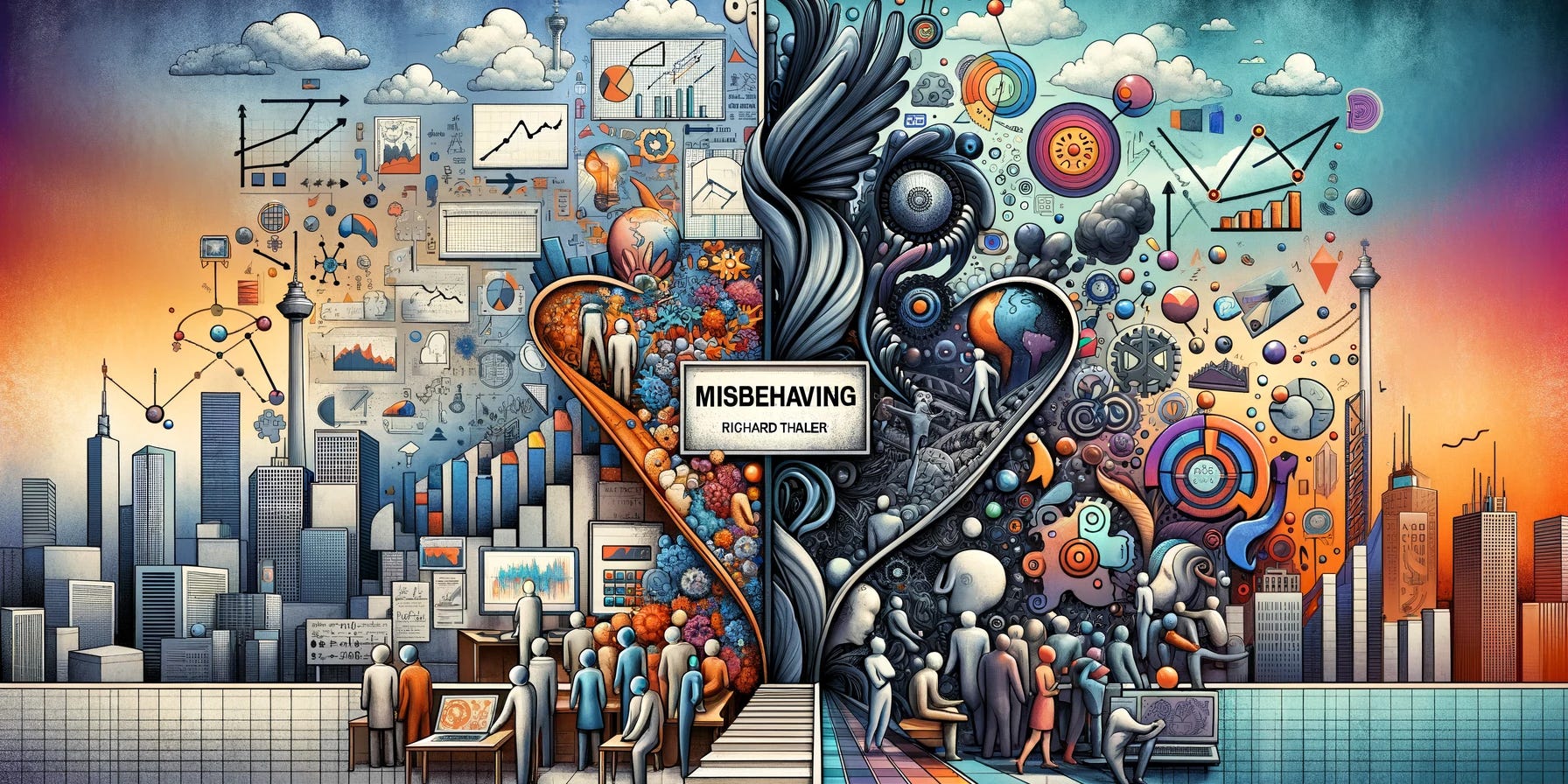 Cover image for Beyond Homo Economicus: Embracing Behavioral Economics with Richard Thaler's Misbehaving | GratitudeSeries 25/60