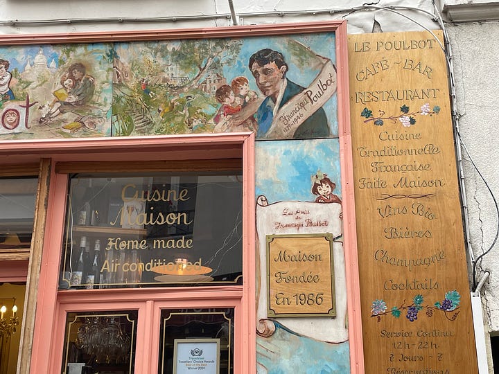 restaurant colorful facade