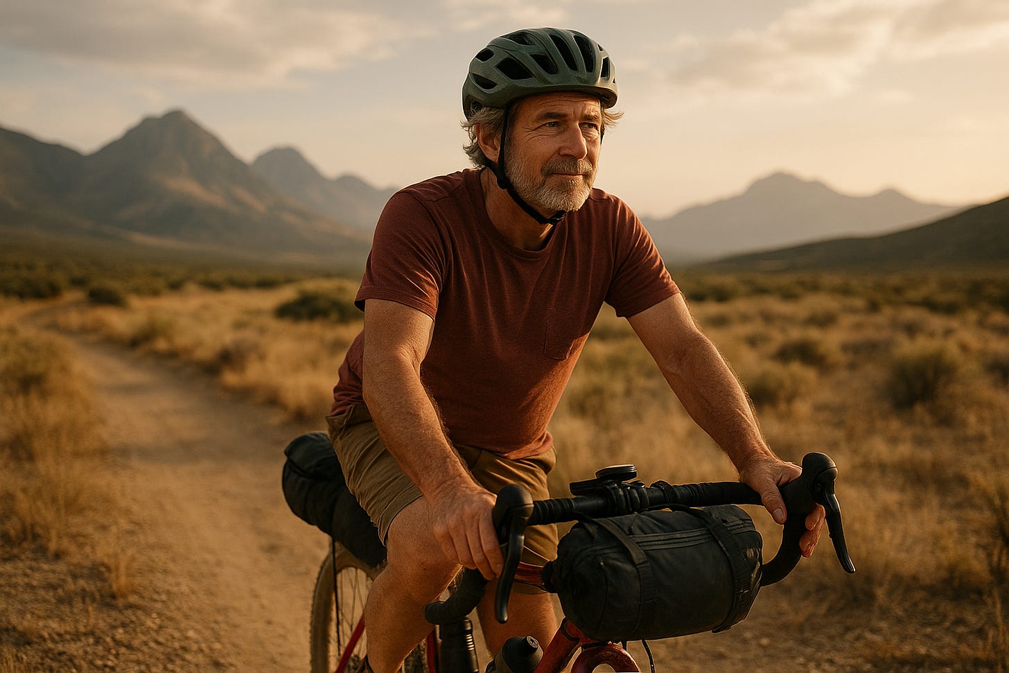 midlife cyclist
