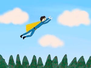 mama flying