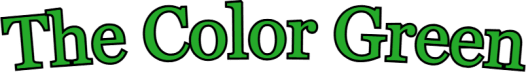 The Color Green