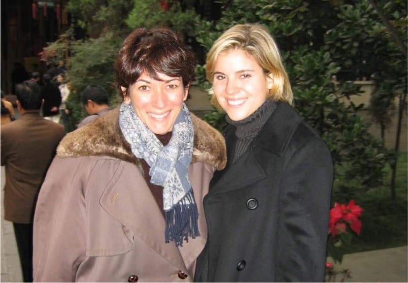 SK & Ghislaine Maxwell