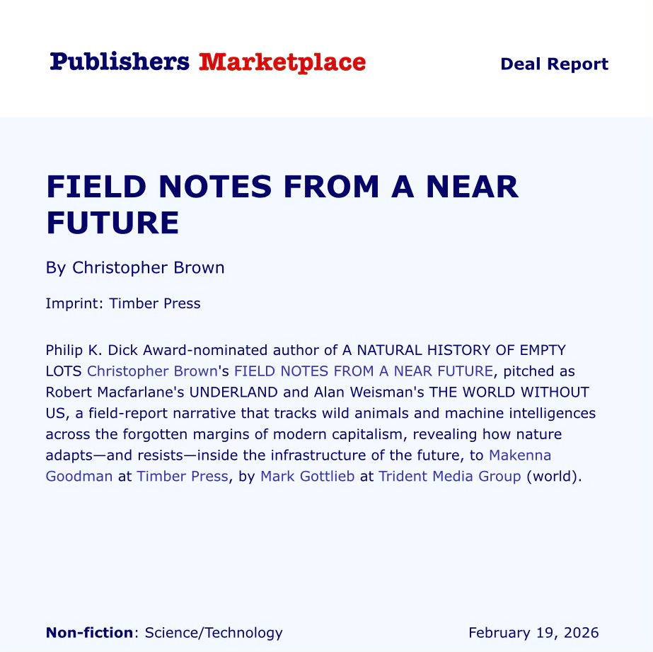 Publishers Marketplace deal report about new book Publishers Marketplace deal report about new book