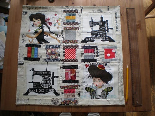 She Who Sews Cushion She Who Sews Cushion