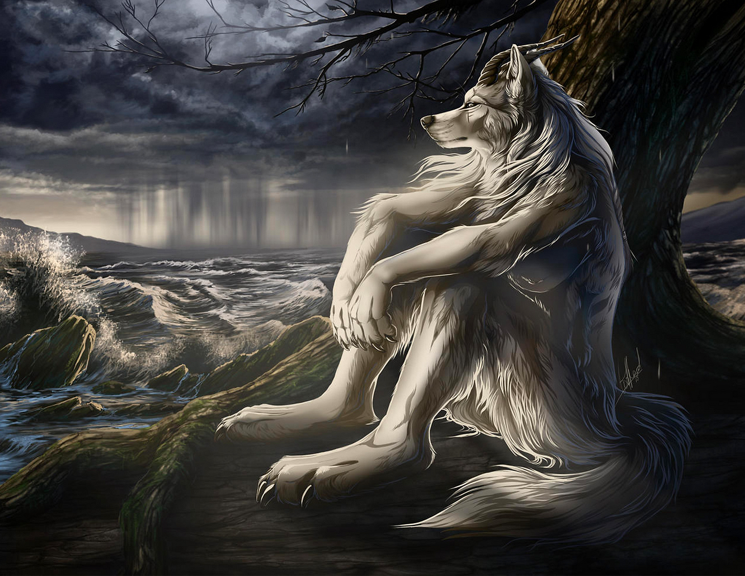 badass wolf
