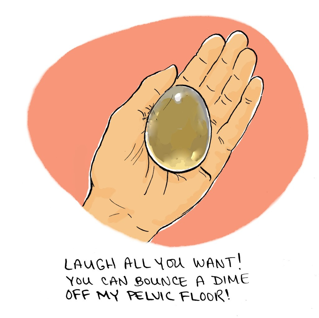 the crystal egg. “Laugh all you want.”