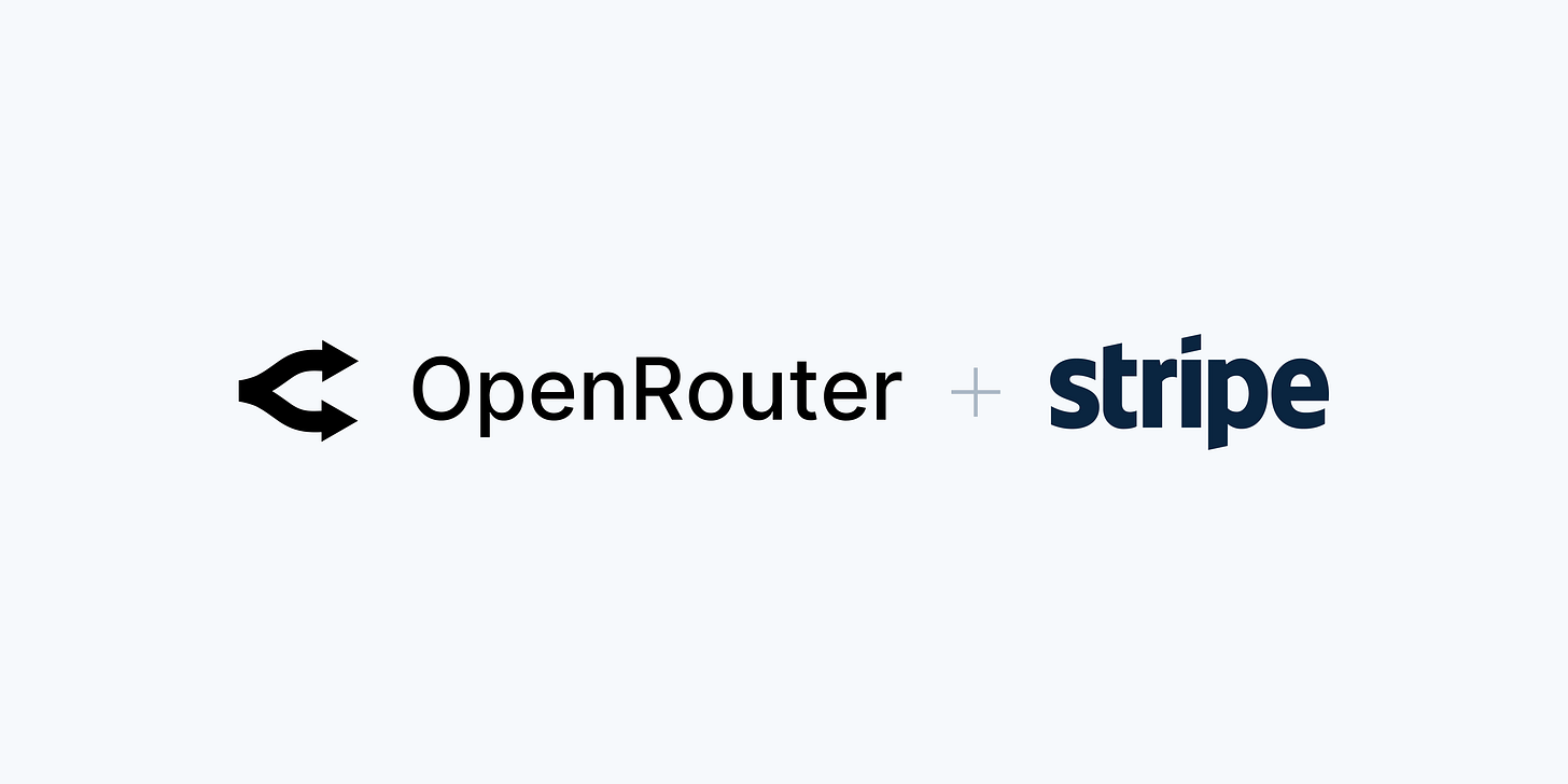 Stripe powers OpenRouter's global AI model access for millions of developers