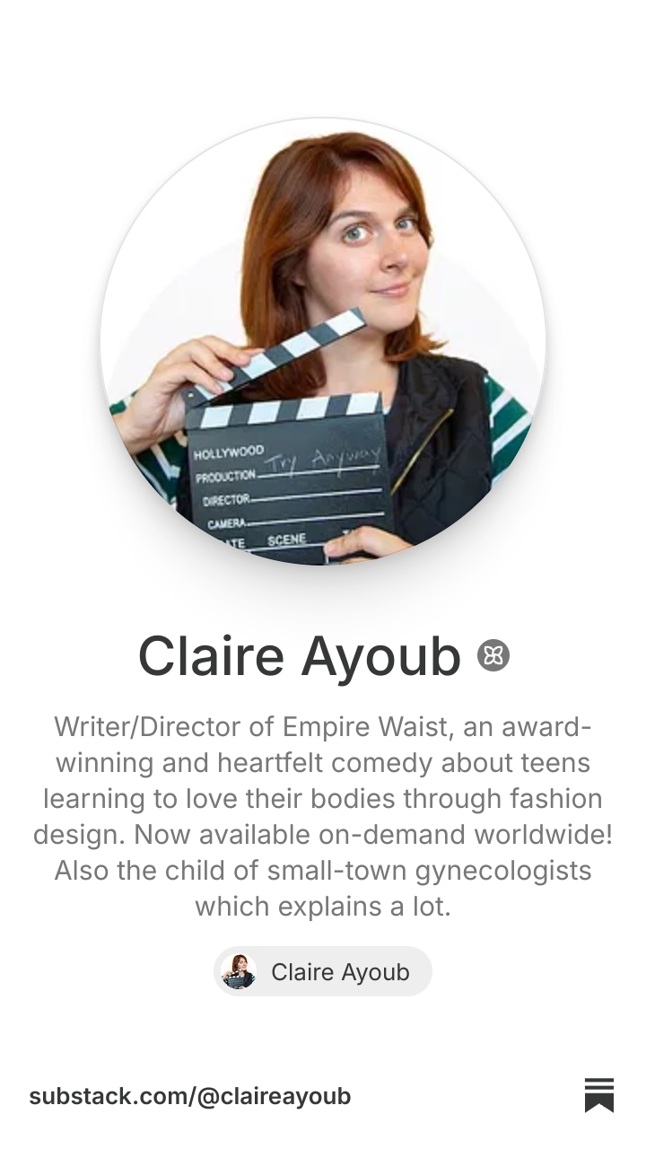 Claire Ayoub | Substack