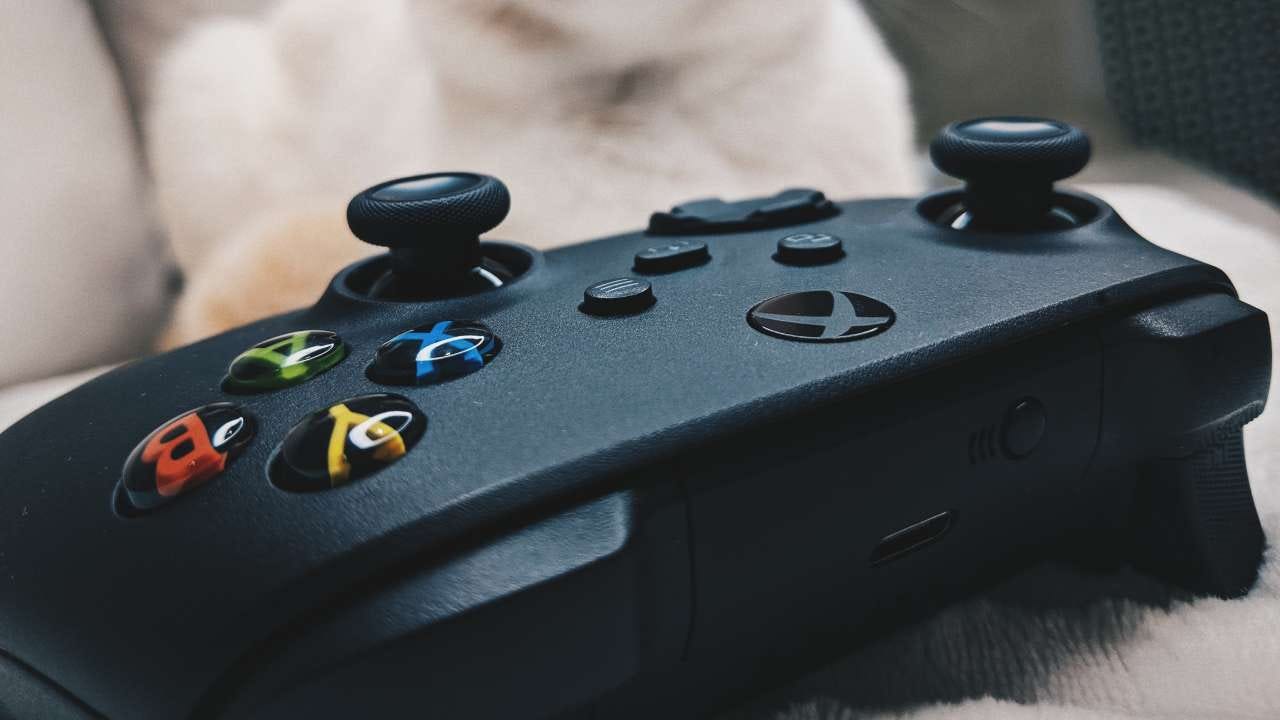 Xbox Wireless Controller close up Xbox Wireless Controller close up