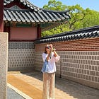 Pretty Busy: Emma Benshoff’s Seoul stop included microneedling and four floors of Olive Young…