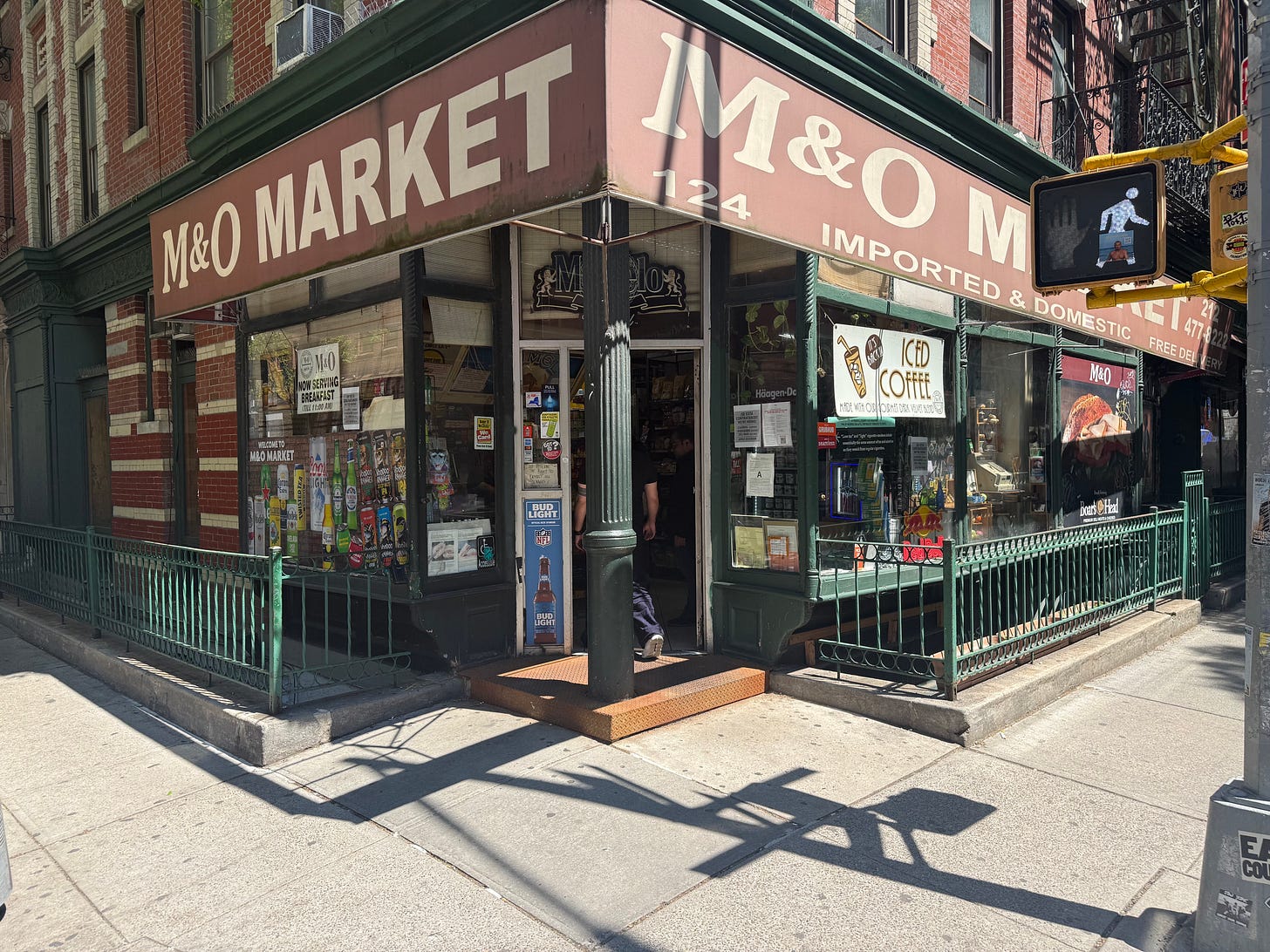 Outside M&O Market & Deli