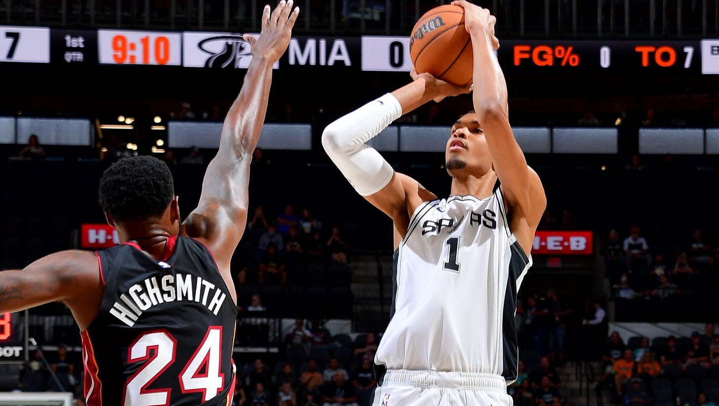 Victor Wembanyama (23 points) Highlights vs. Miami Heat | NBA.com