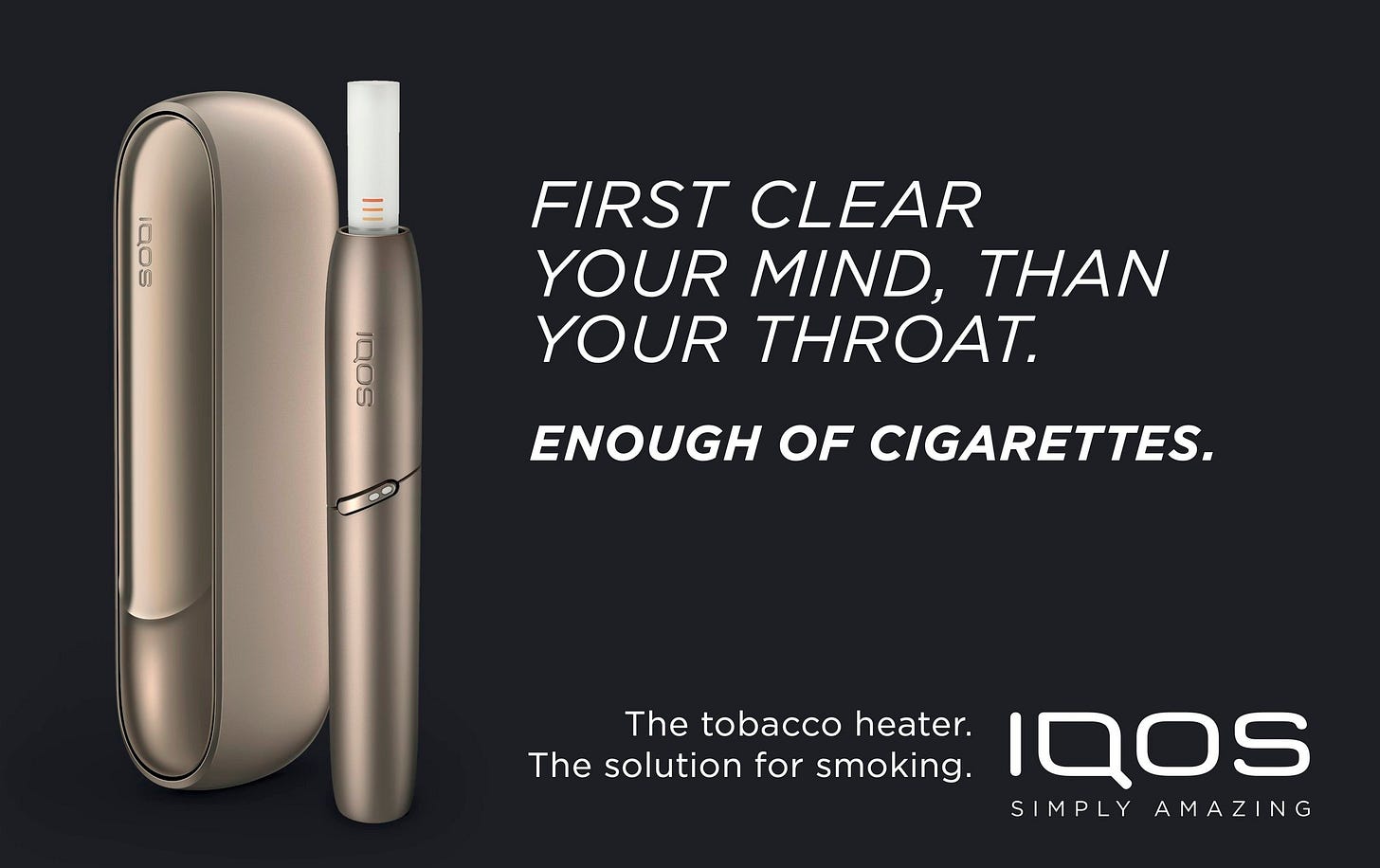 Iqos Spec Ad — Jan-Niels Homann