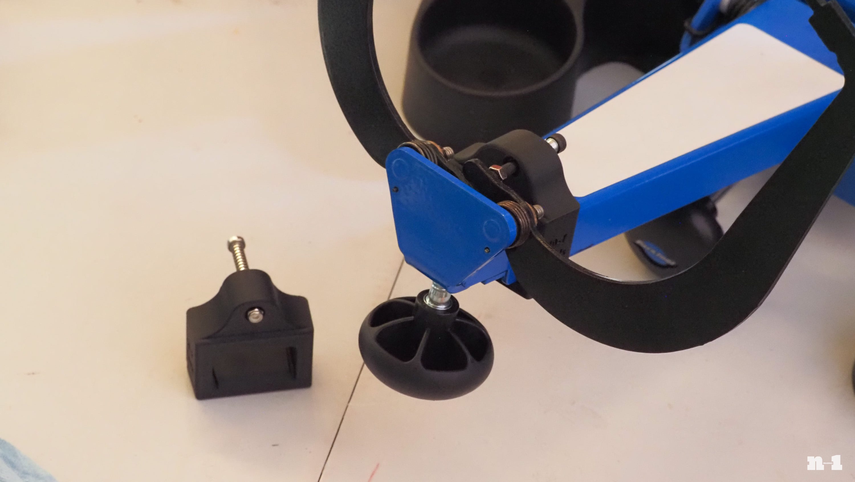 Bridge the Gap Park truing stand caliper holder