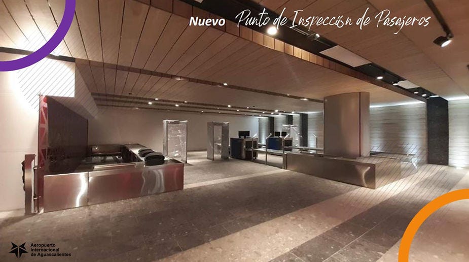 punto de seguridad aeropuerto de aguascalientes