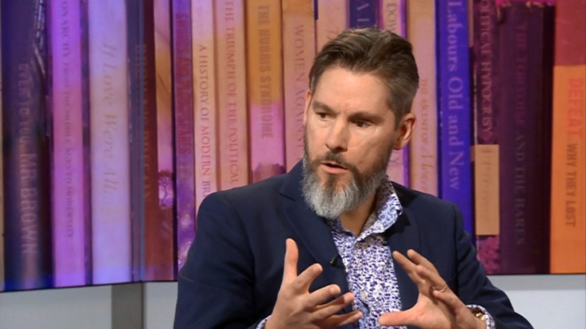 BBC Parliament - BOOKtalk, Dan Hodges BBC Parliament - BOOKtalk, Dan Hodges