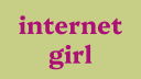 internet girl
