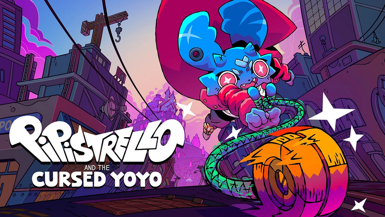 Key art for 'Pipistrello and the Cursed Yoyo"