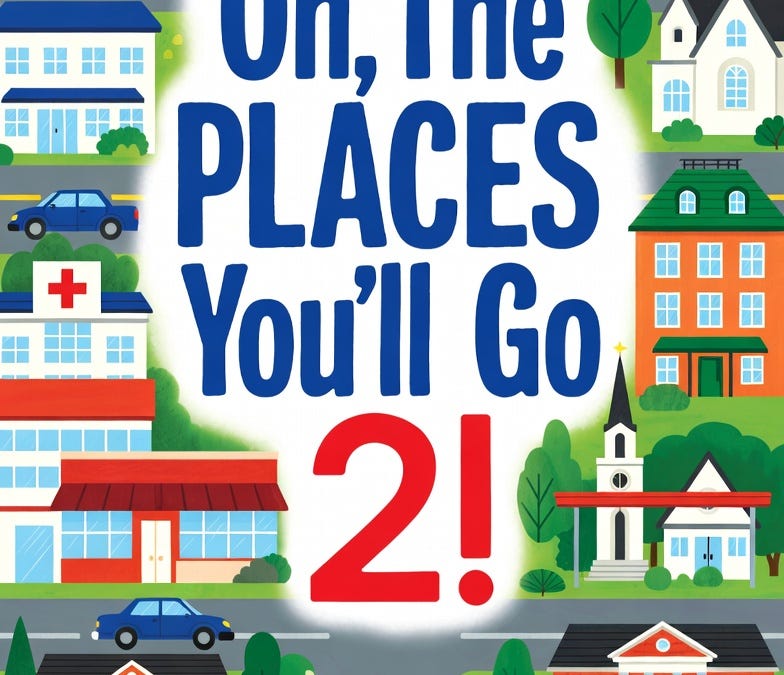 Oh, The Places You'll Go 2! (Dr. Seuss-Inspired Children's Poem)