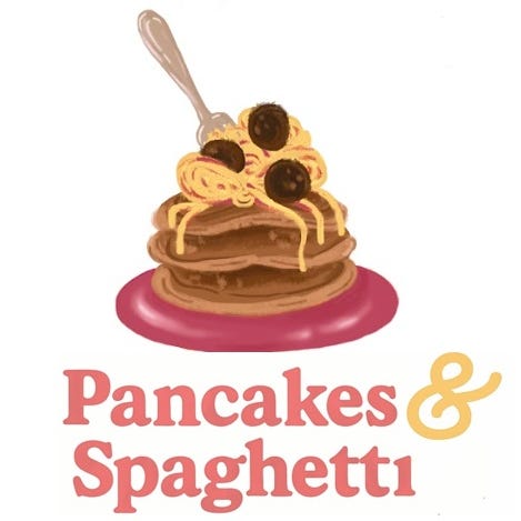 Pancakes & Spaghetti logo