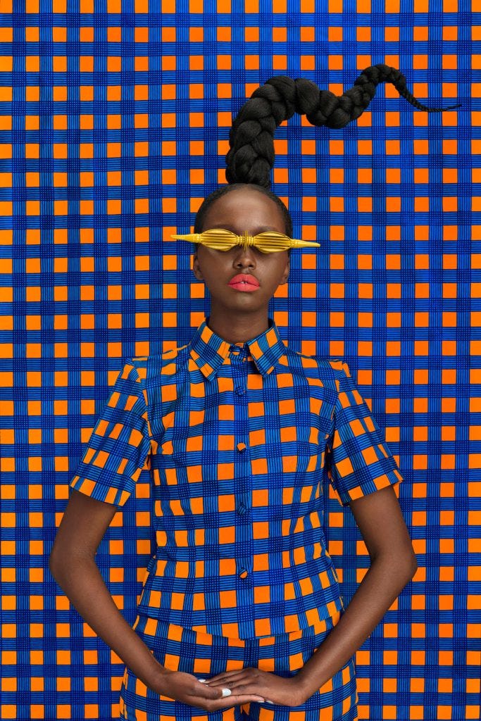 Thandiwe Muriu, Where there is beauty, there were women, 2025. Photography - Jet Ink Print of FineArt RAG+ MATT 310g, 150 x 100 cm (Courtesy of 193 Gallery)