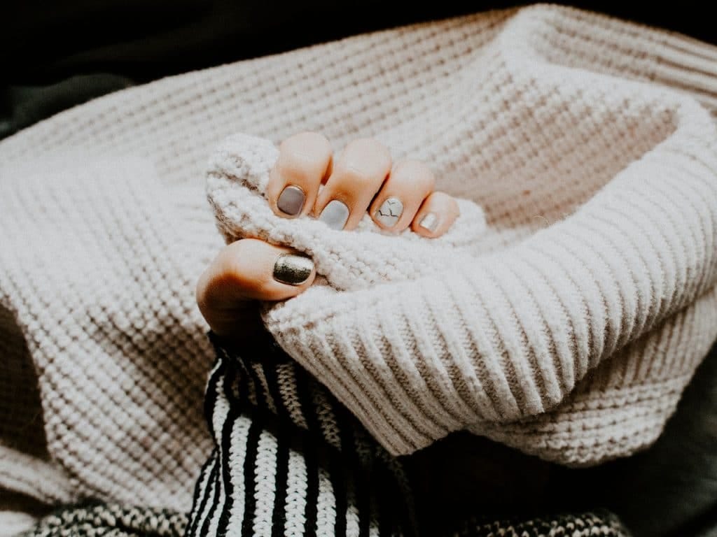 knit blanket
