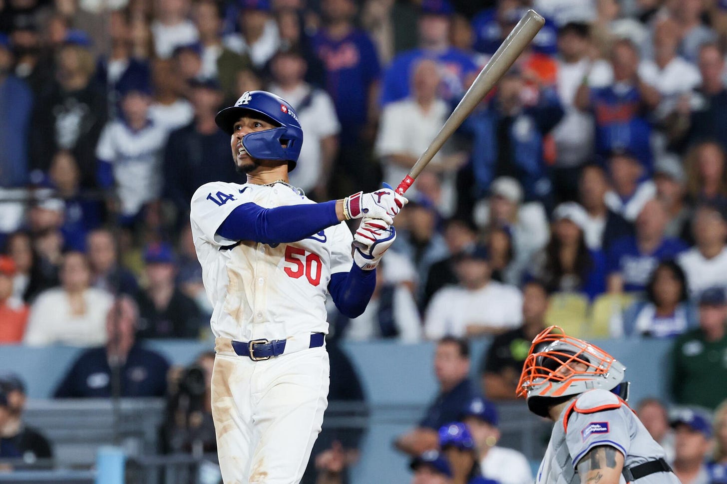 Mookie Betts' sacrifices helped fuel Dodgers' World Series run - Los  Angeles Times