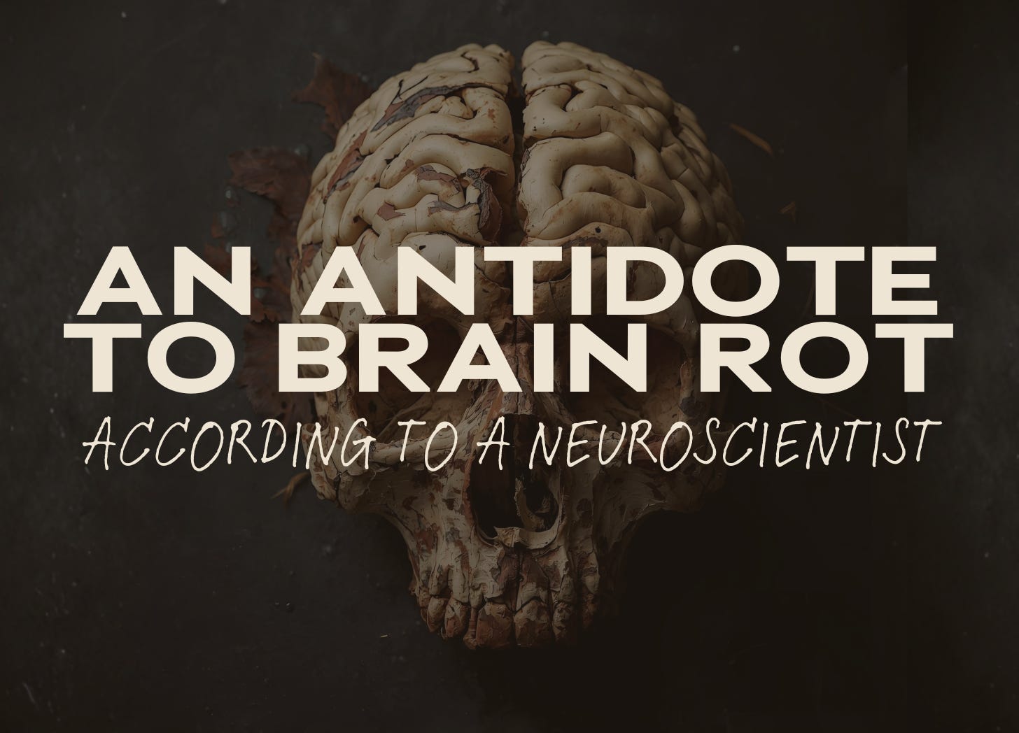 An antidote to brain rot (according to a neuroscientist)