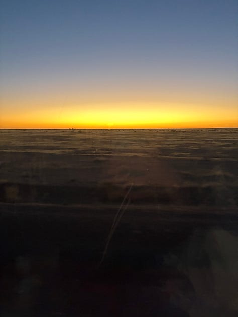 On board The Ghan, July 2026