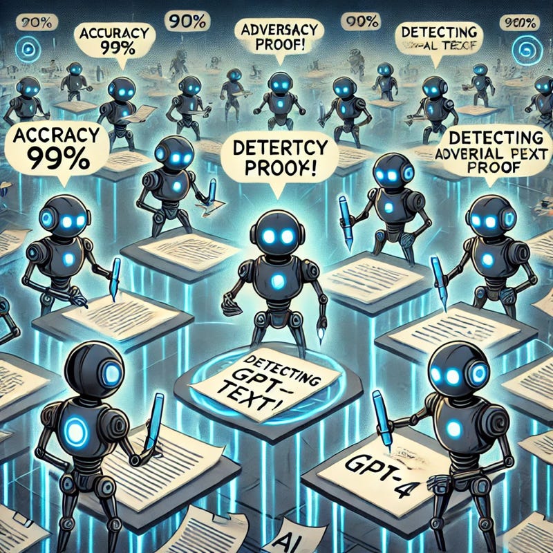 Many AI in the supremacy battle of Detecting AI