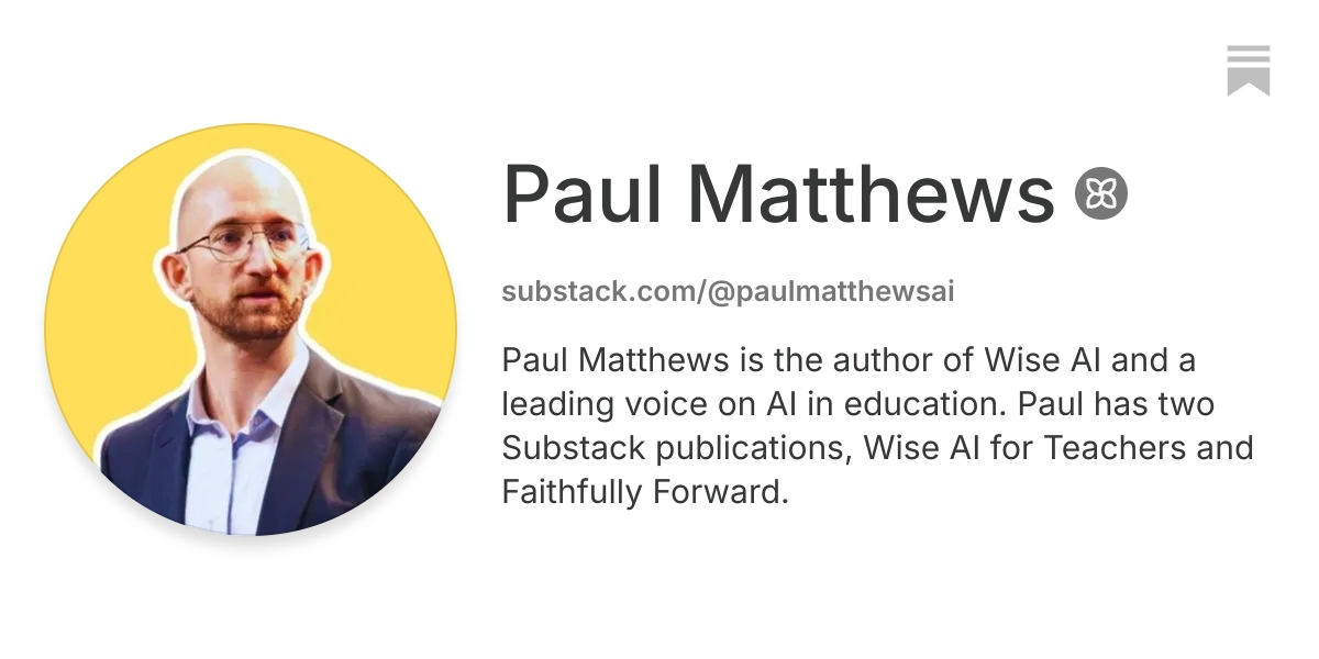 Paul Matthews | Substack