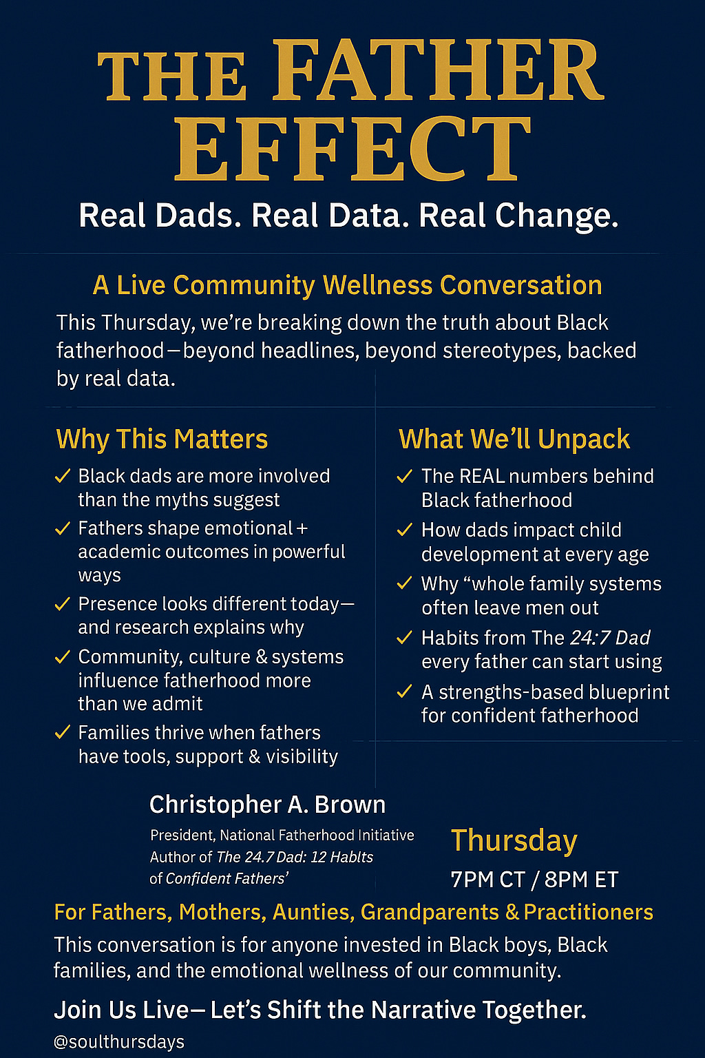 THE FATHER EFFECT + Marriage Rewired