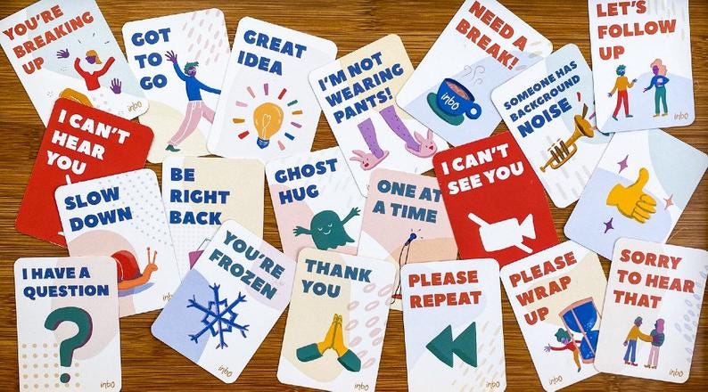 REMOTELY: Remote Meeting Cards image 0