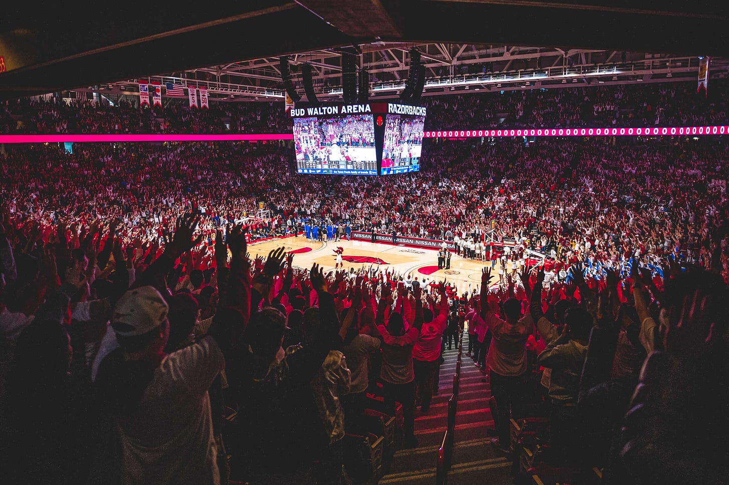 Bud Walton Arena hosting Elite Eight watch party Monday night | Arkansas Razorbacks Bud Walton Arena hosting Elite Eight watch party Monday night | Arkansas Razorbacks