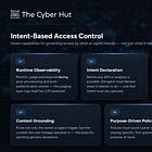 Cheat Sheet: Agentic Intent Based Access Control